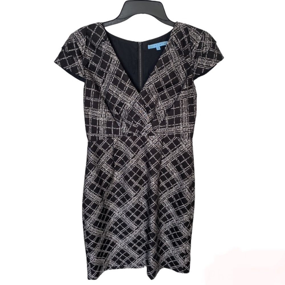 Antonio Melani Dress black and silver, size 6